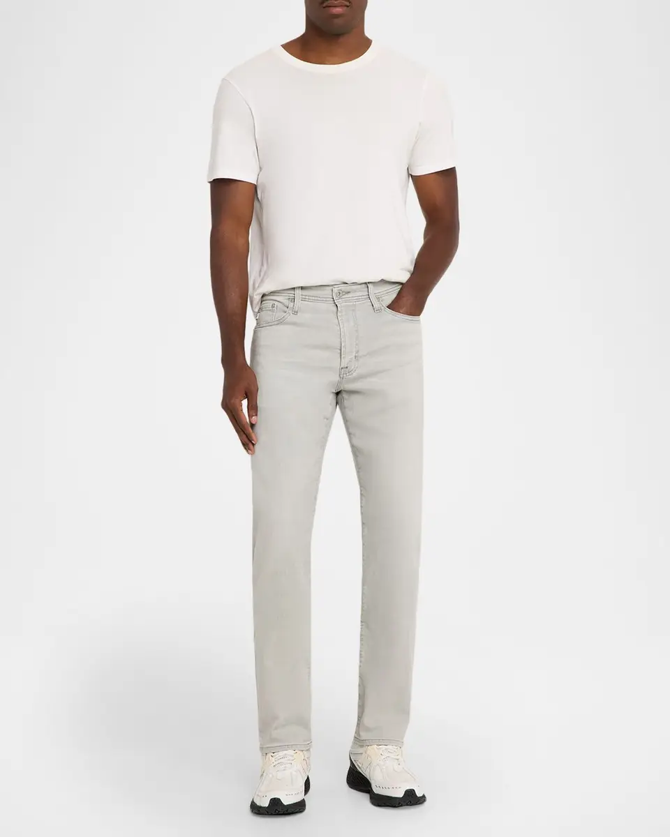 AG Adriano Goldschmied Men's Everett Straight-Leg Jeans | Thumbnail 2