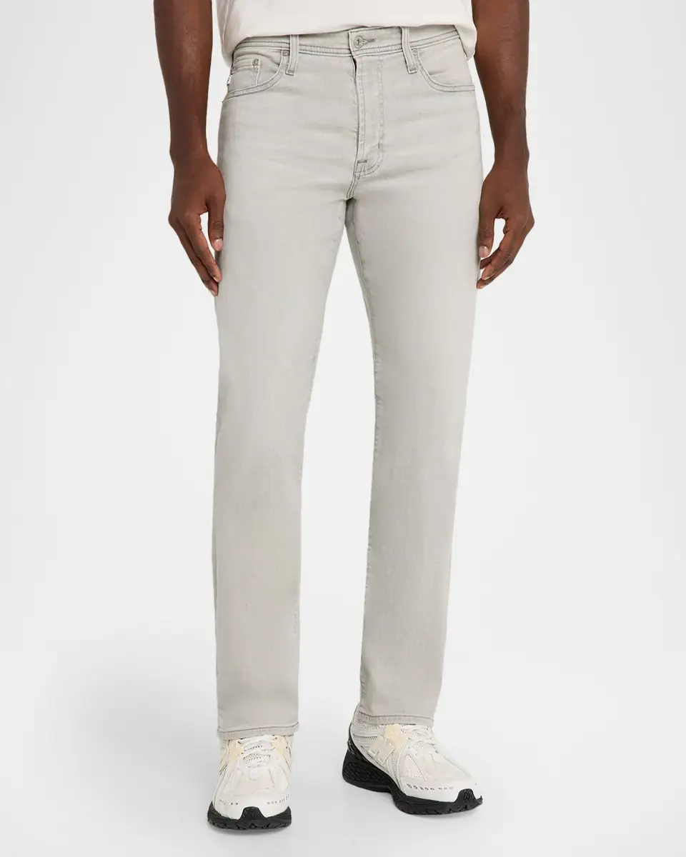 AG Adriano Goldschmied Men's Everett Straight-Leg Jeans | Thumbnail 4