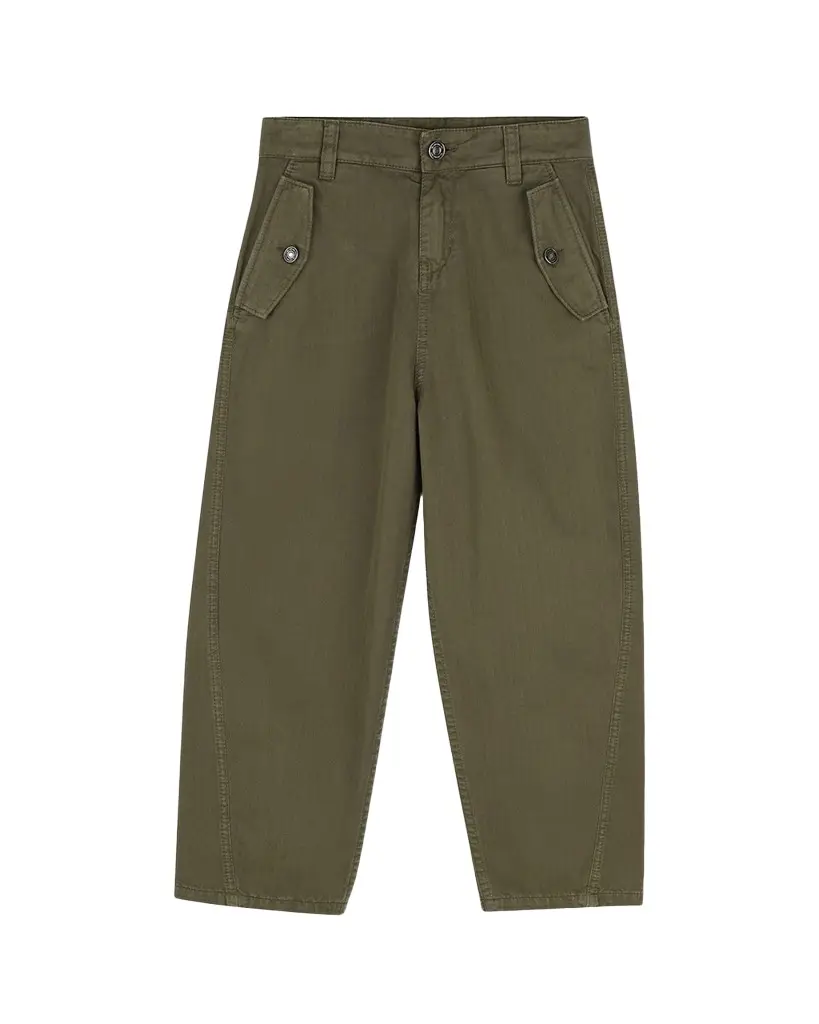 Givenchy Boy's Couture Seam Cotton Twill Trousers | Image 1 Givenchy Boy's Couture Seam Cotton Twill Trousers | Image 1