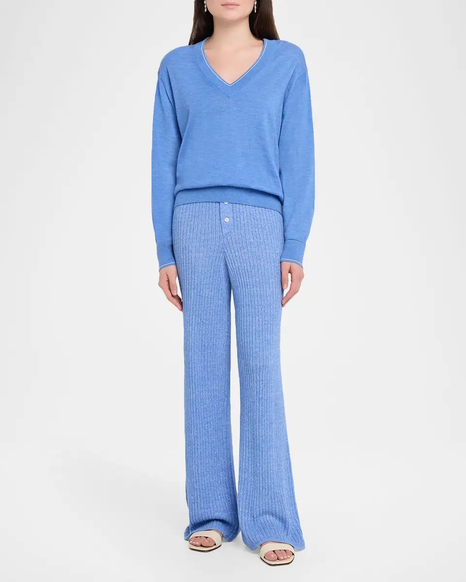 Guest In Residence The Airy V Sweater | Thumbnail 2 Guest In Residence The Airy V Sweater | Thumbnail 2