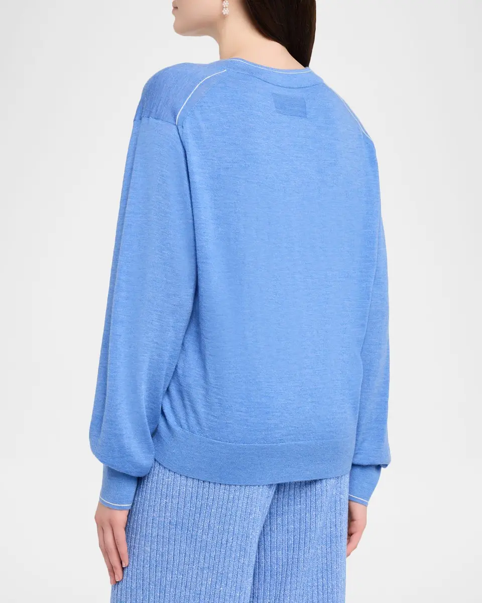 Guest In Residence The Airy V Sweater | Thumbnail 3 Guest In Residence The Airy V Sweater | Thumbnail 3