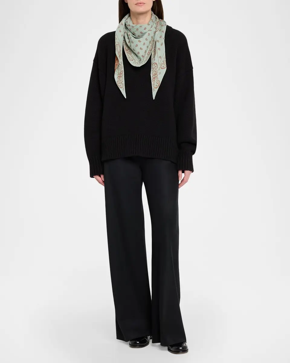 Guest In Residence The Wild Rag Silk-Blend Scarf | Thumbnail 2 Guest In Residence The Wild Rag Silk-Blend Scarf | Thumbnail 2