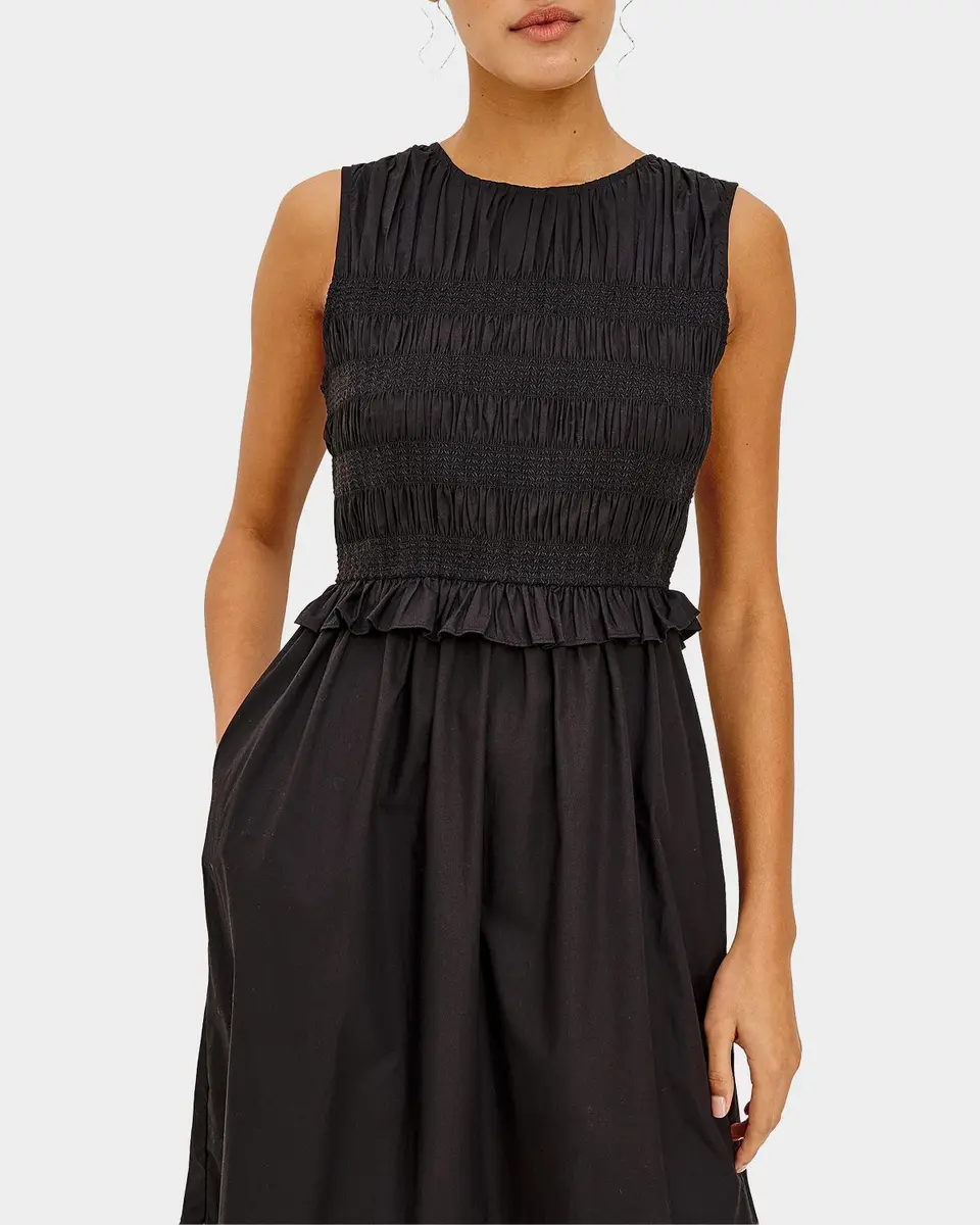 Rails Rialto Cotton Smocked Midi Dress | Thumbnail 6