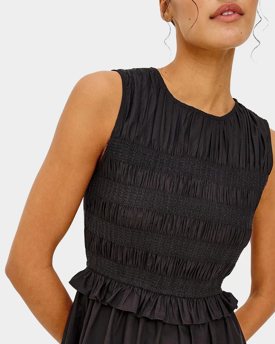 Rails Rialto Cotton Smocked Midi Dress | Thumbnail 7