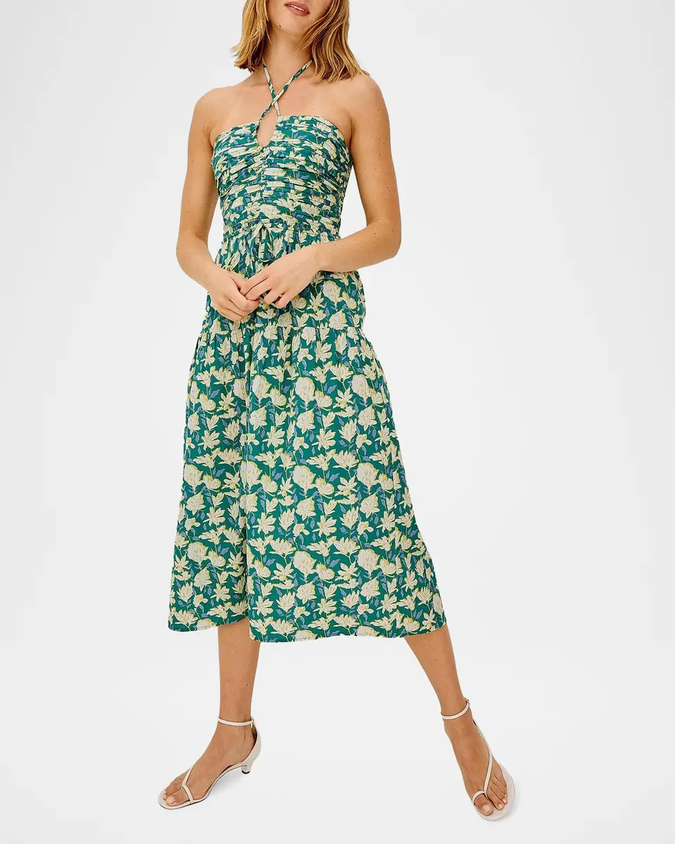 RAILS Irene Floral Cotton Midi Dress | Thumbnail 2 RAILS Irene Floral Cotton Midi Dress | Thumbnail 2