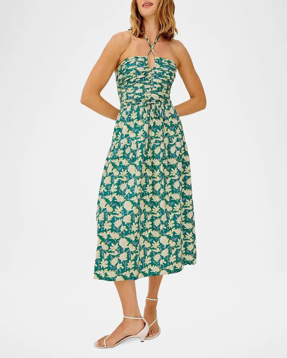 RAILS Irene Floral Cotton Midi Dress | Thumbnail 4 RAILS Irene Floral Cotton Midi Dress | Thumbnail 4