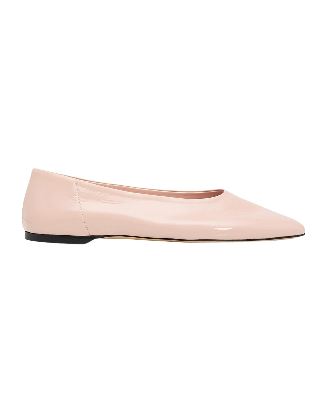 TOTEME Slip Leather Ballerina Flats