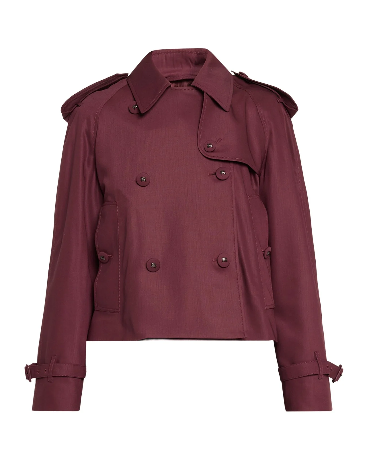 Burberry Mayfair Double-Breasted Short Trench Coat