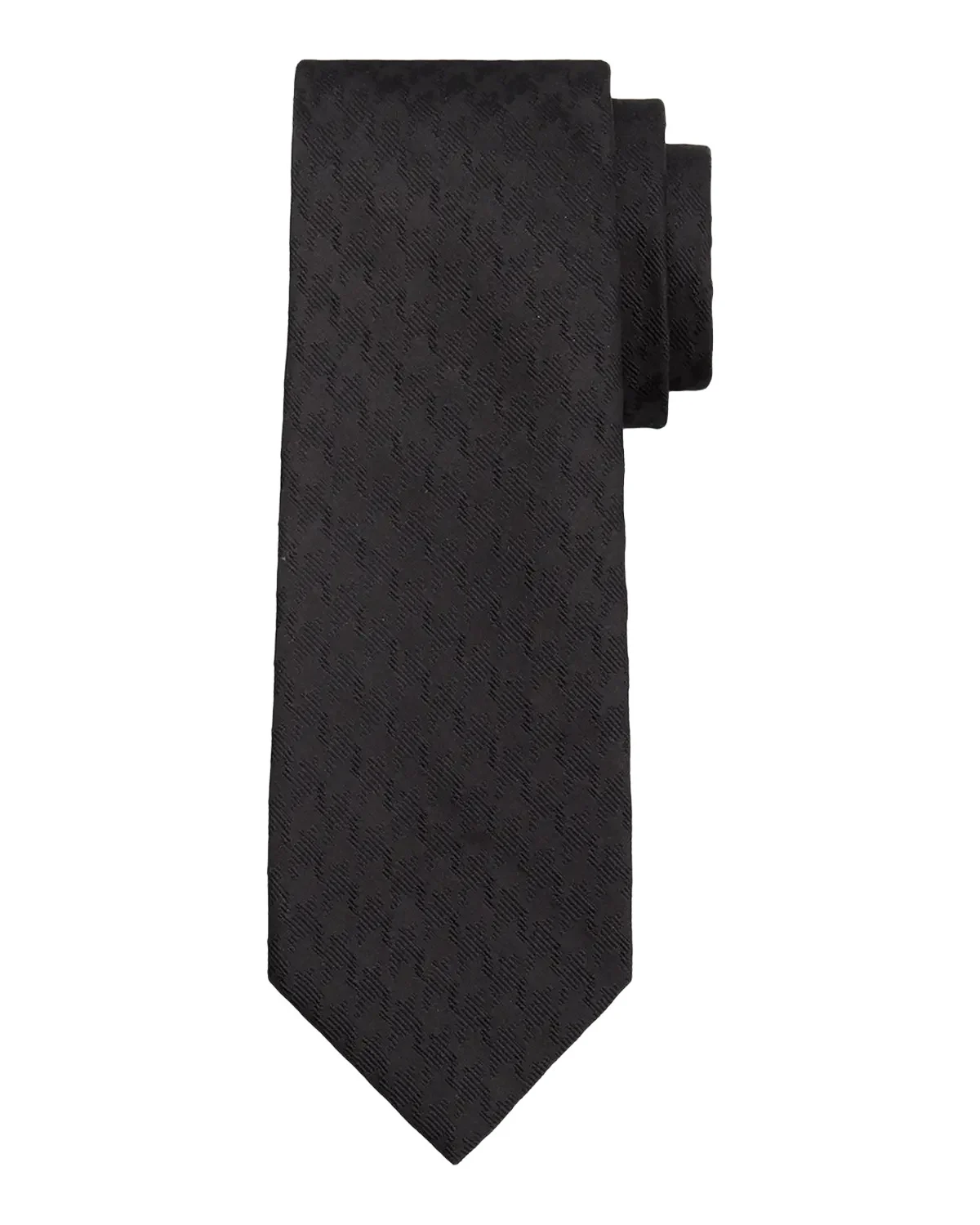 Men's Textured Tonal Jacquard Linen Tie Men's Textured Tonal Jacquard Linen Tie