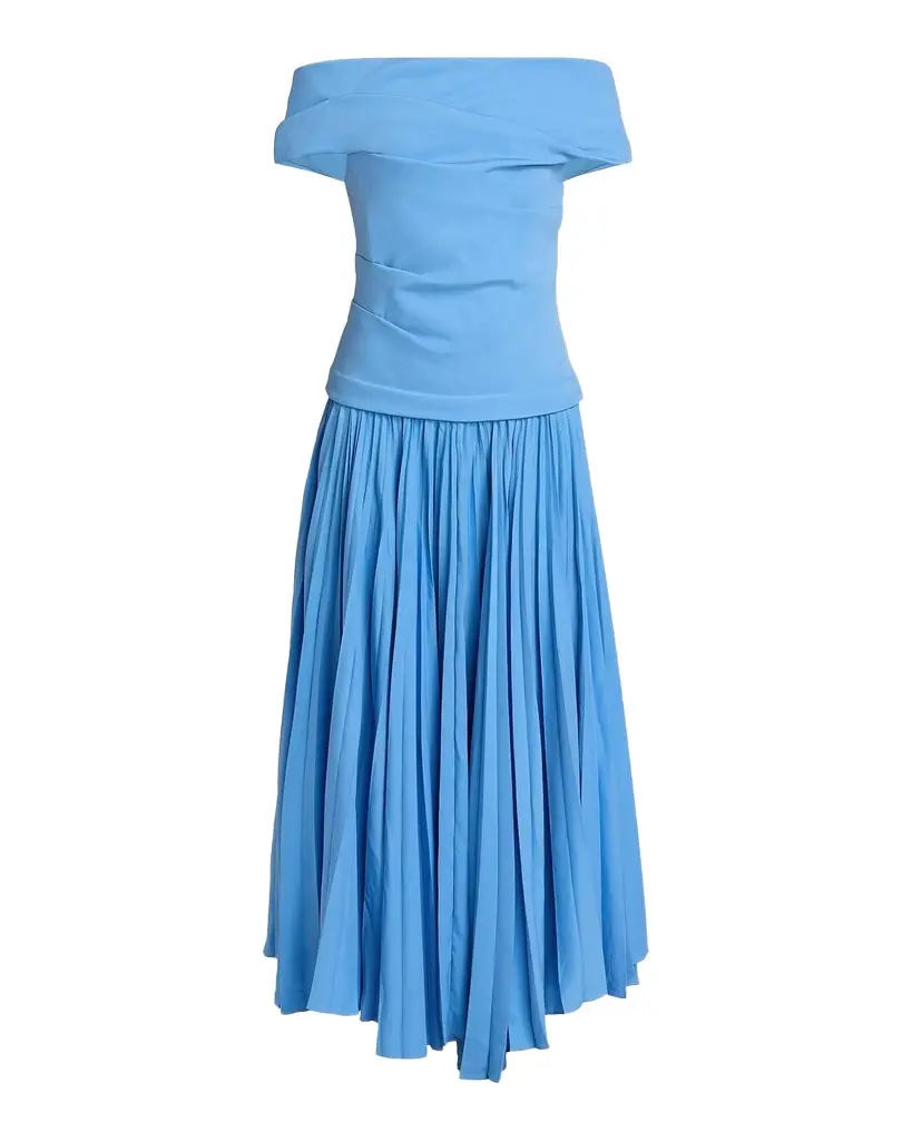 Acler Haileypark Off-The-Shoulder Drop-Waist Maxi Dress | Image 1 Acler Haileypark Off-The-Shoulder Drop-Waist Maxi Dress | Image 1
