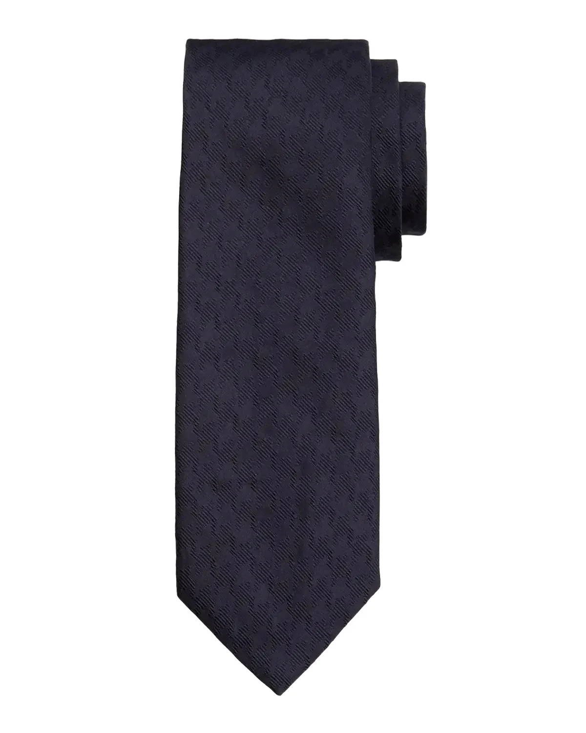 Men's Textured Tonal Jacquard Linen Tie Men's Textured Tonal Jacquard Linen Tie