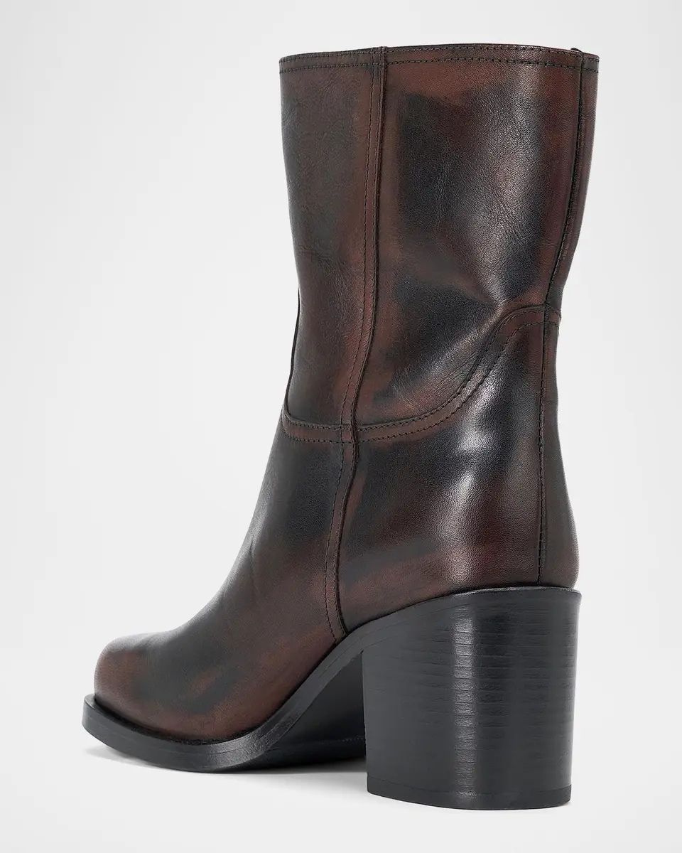 Staud Brooklyn 75MM Leather Ankle Boots | Thumbnail 3 Staud Brooklyn 75MM Leather Ankle Boots | Thumbnail 3