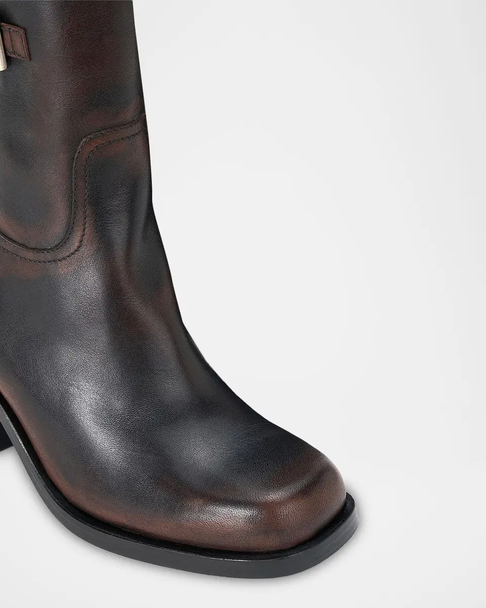 Staud Brooklyn 75MM Leather Ankle Boots | Thumbnail 4 Staud Brooklyn 75MM Leather Ankle Boots | Thumbnail 4