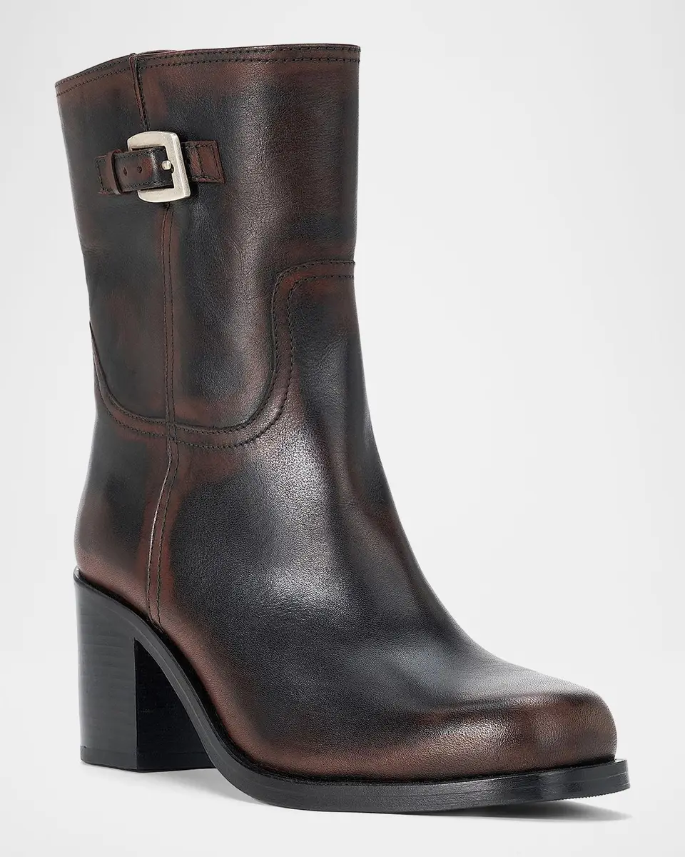 Staud Brooklyn 75MM Leather Ankle Boots | Thumbnail 5 Staud Brooklyn 75MM Leather Ankle Boots | Thumbnail 5