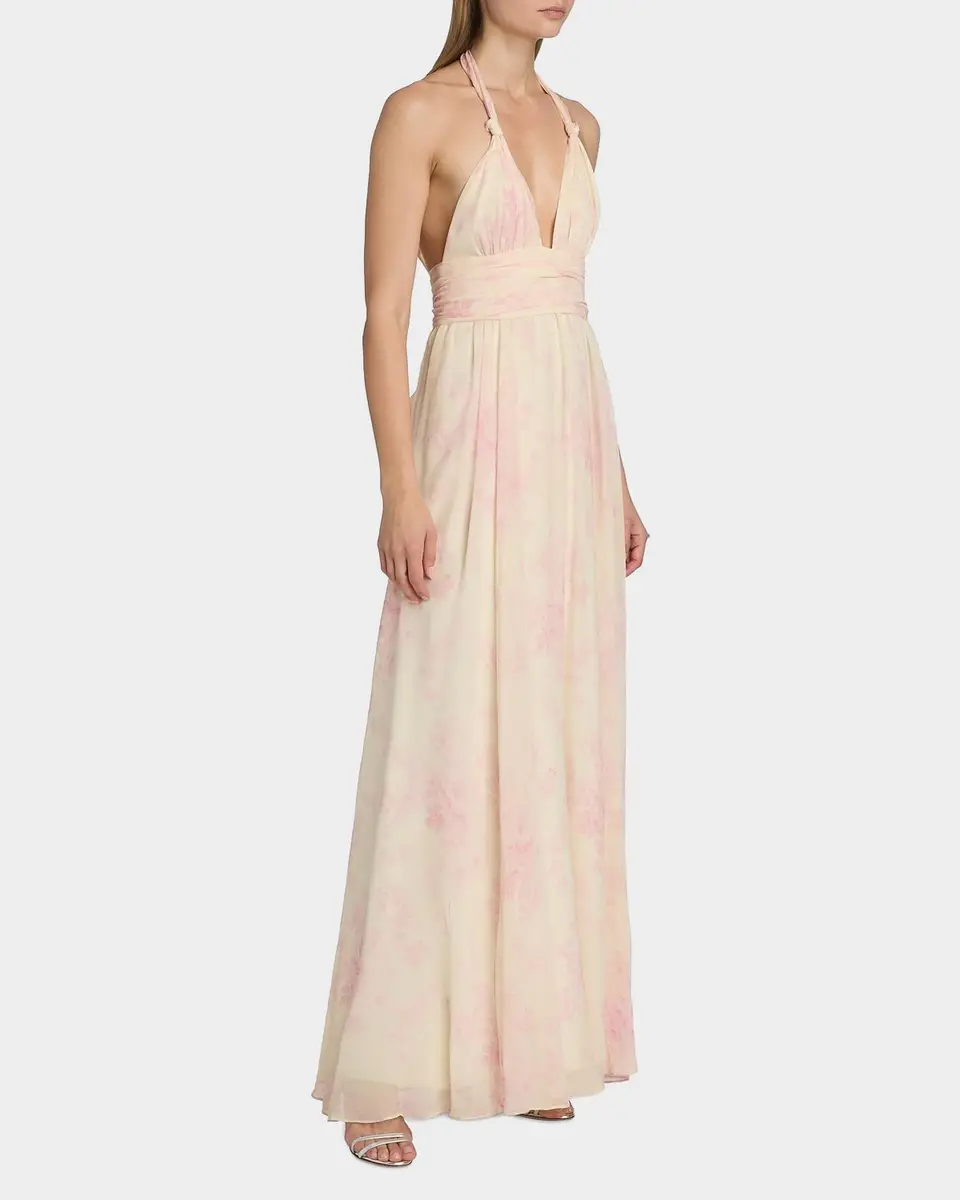 LoveShackFancy Lilah Floral Silk Maxi Dress | Thumbnail 6 LoveShackFancy Lilah Floral Silk Maxi Dress | Thumbnail 6