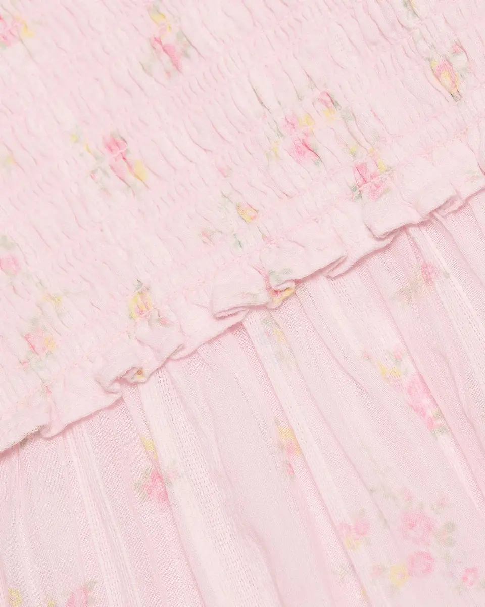 LoveShackFancy Maralina Floral Cotton Minidress | Thumbnail 6 LoveShackFancy Maralina Floral Cotton Minidress | Thumbnail 6