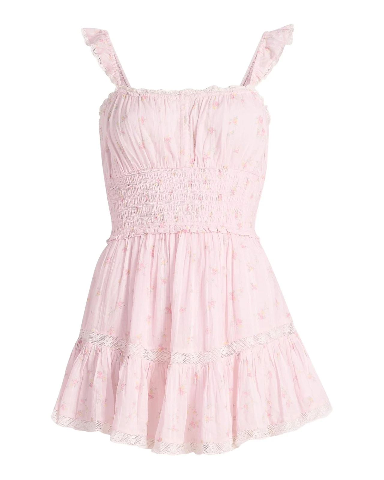 Maralina Floral Cotton Minidress Maralina Floral Cotton Minidress