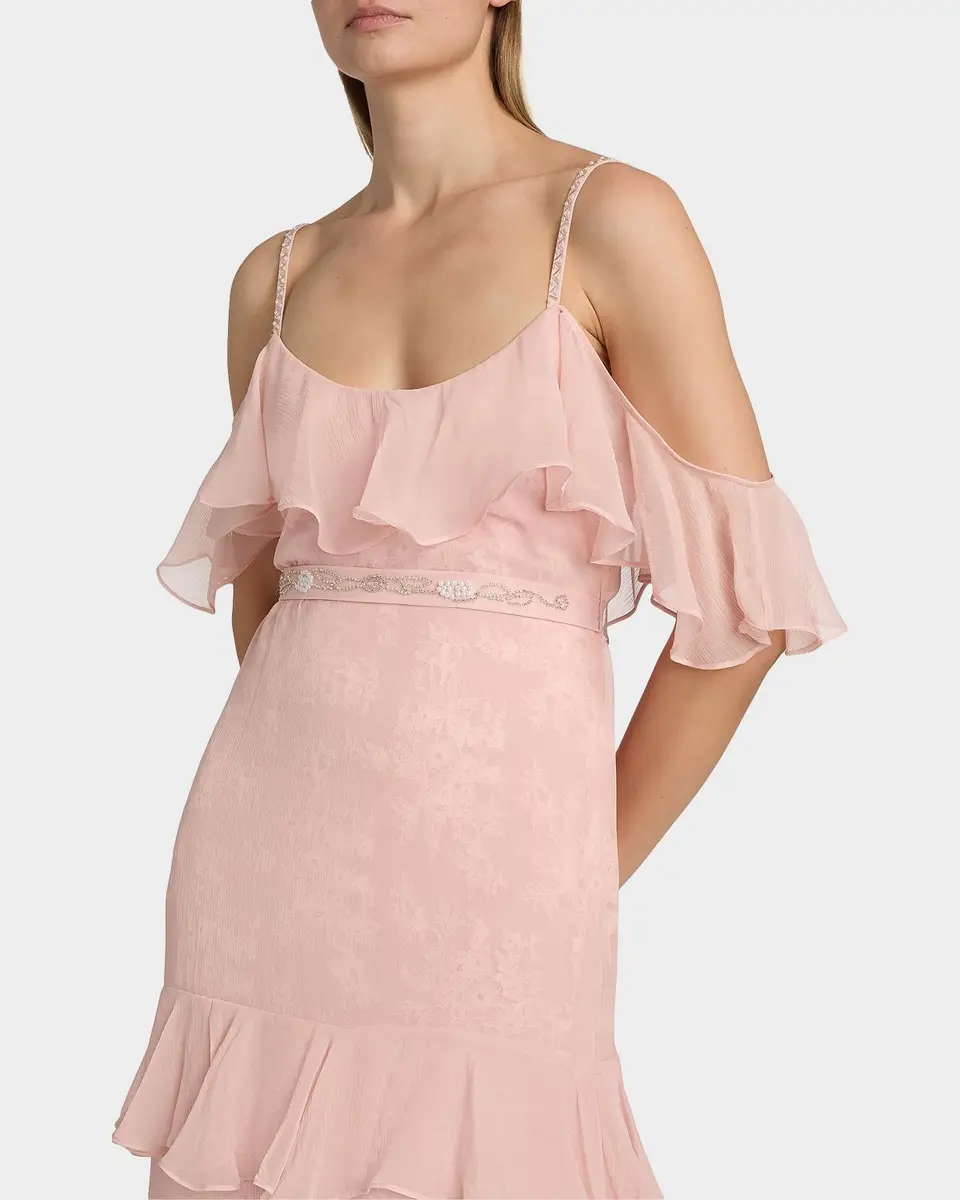LoveShackFancy Laelia Rose-Print Ruffled Silk Maxi Dress | Thumbnail 5 LoveShackFancy Laelia Rose-Print Ruffled Silk Maxi Dress | Thumbnail 5