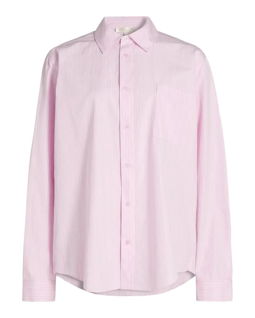 LoveShackFancy Hudley Striped Cotton Shirt | Image 1 LoveShackFancy Hudley Striped Cotton Shirt | Image 1