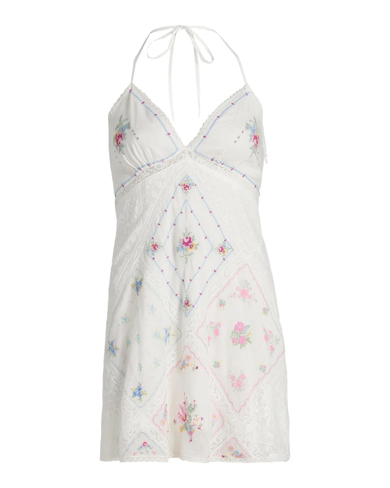 Elira Embroidered Cotton Minidress Elira Embroidered Cotton Minidress