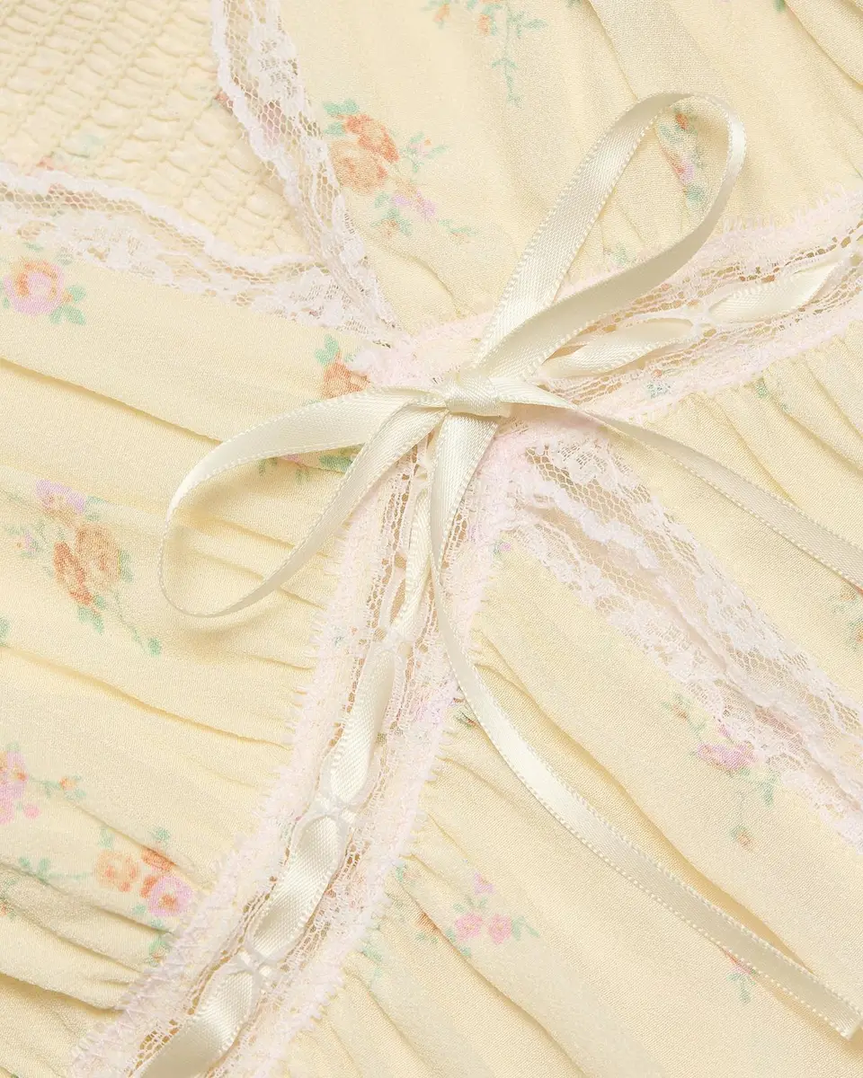 LoveShackFancy Nicoleta Floral Laced Top | Thumbnail 6 LoveShackFancy Nicoleta Floral Laced Top | Thumbnail 6