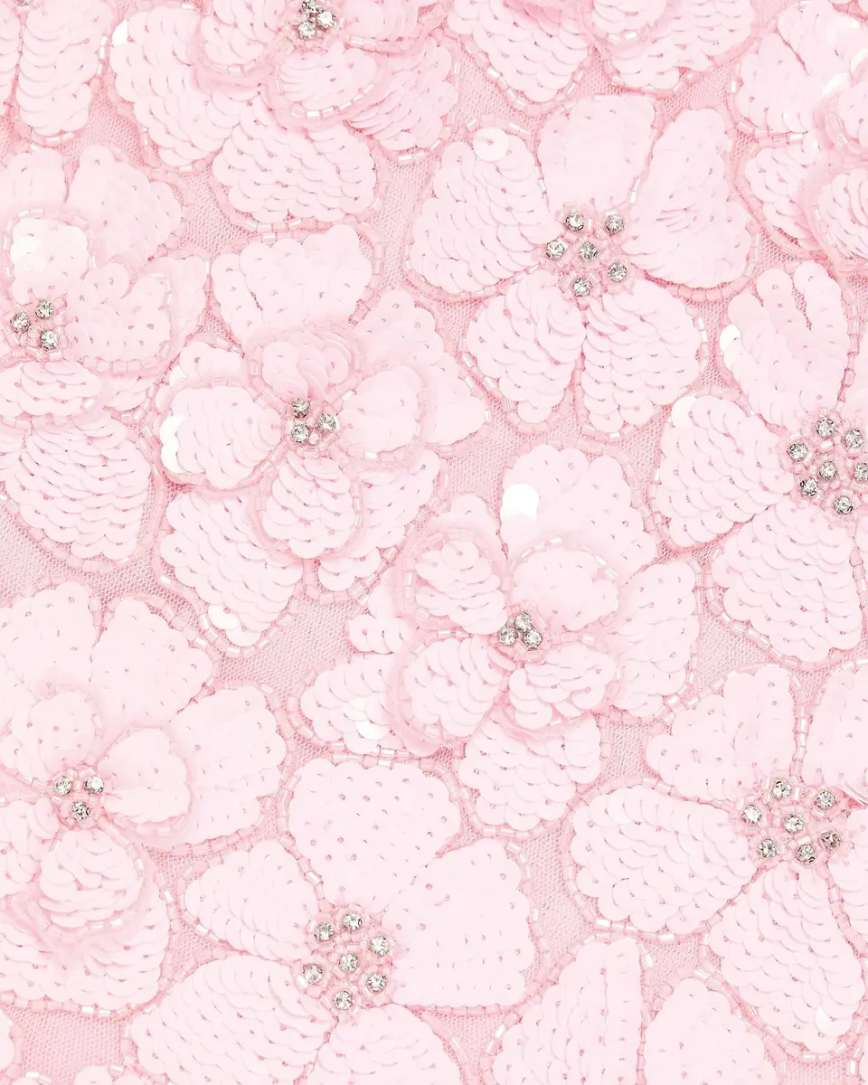 LoveShackFancy Aleria Floral-Sequin A-Line Minidress | Thumbnail 6 LoveShackFancy Aleria Floral-Sequin A-Line Minidress | Thumbnail 6