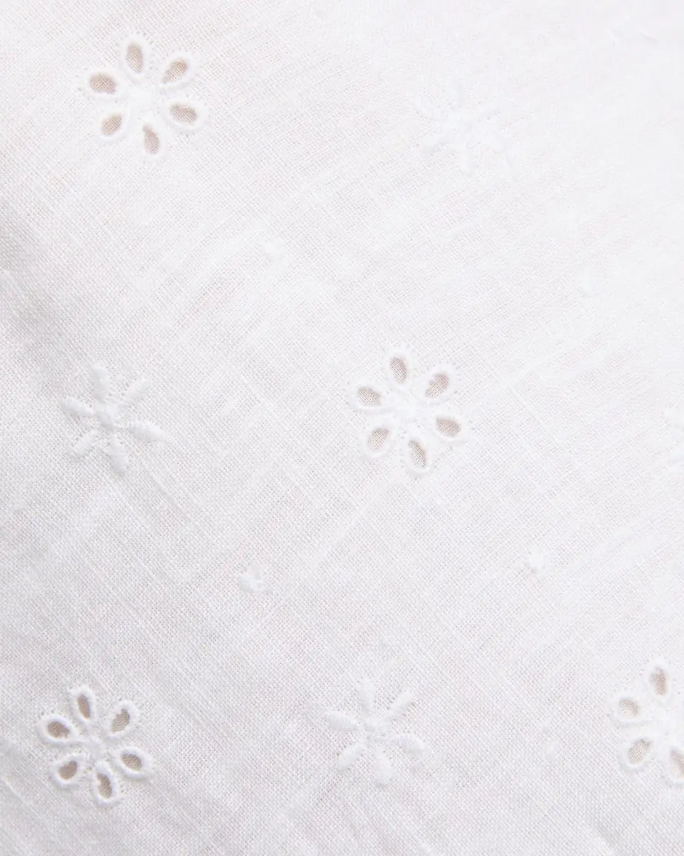 LoveShackFancy Peppy Eyelet Cotton Minidress | Thumbnail 6 LoveShackFancy Peppy Eyelet Cotton Minidress | Thumbnail 6