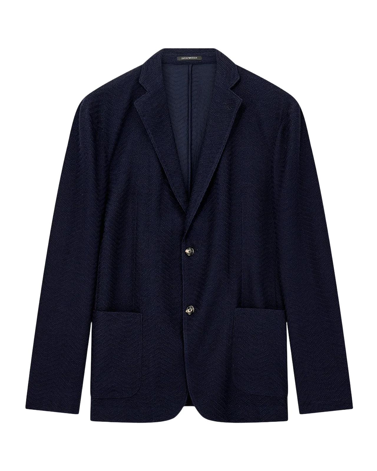 Men's Chevron Knit Blazer