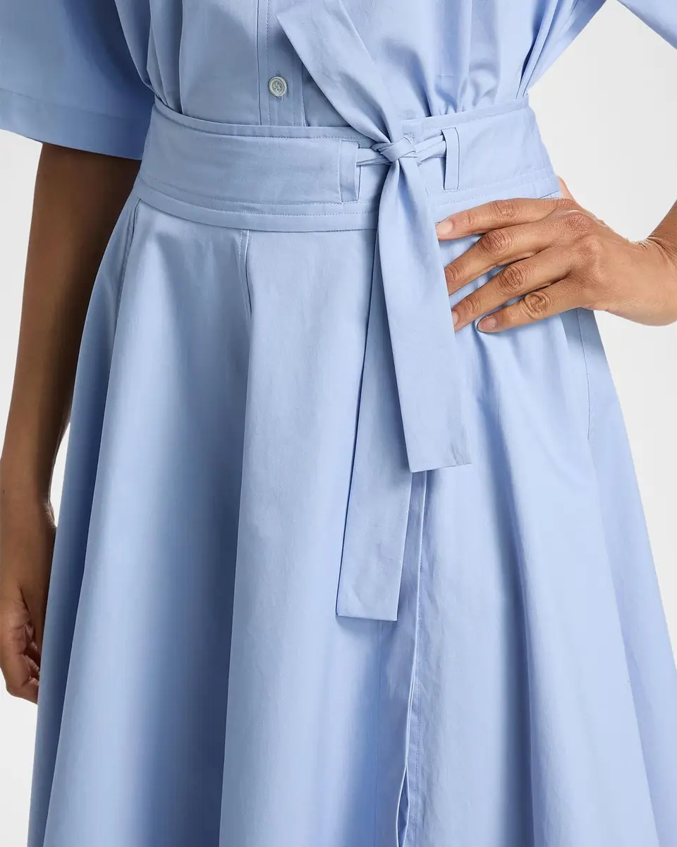 DEREK LAM 10 CROSBY Sage Cotton-Twill Wrap Skirt | Thumbnail 5 DEREK LAM 10 CROSBY Sage Cotton-Twill Wrap Skirt | Thumbnail 5