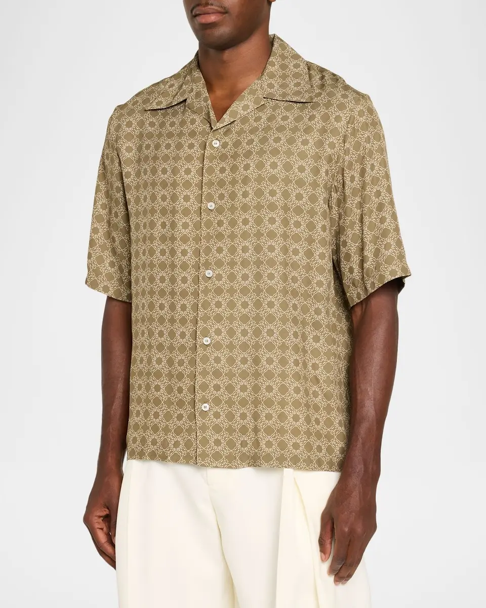 AMIRI Men's MA Quad Camp Shirt | Thumbnail 4
