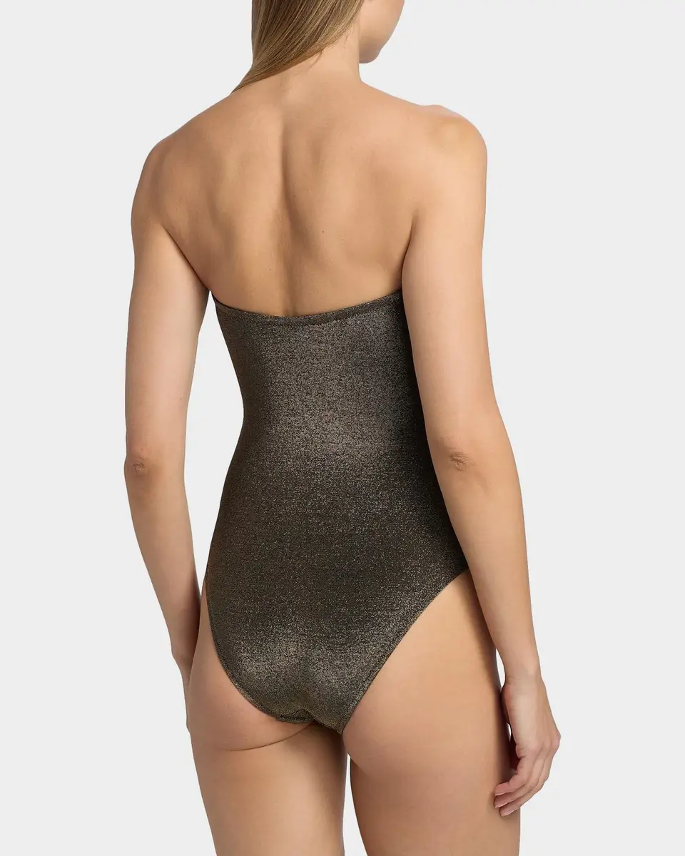 Ulla Johnson Monterey Strapless One-Piece Swimsuit | Thumbnail 3