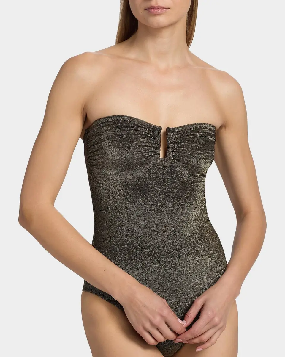 Ulla Johnson Monterey Strapless One-Piece Swimsuit | Thumbnail 4