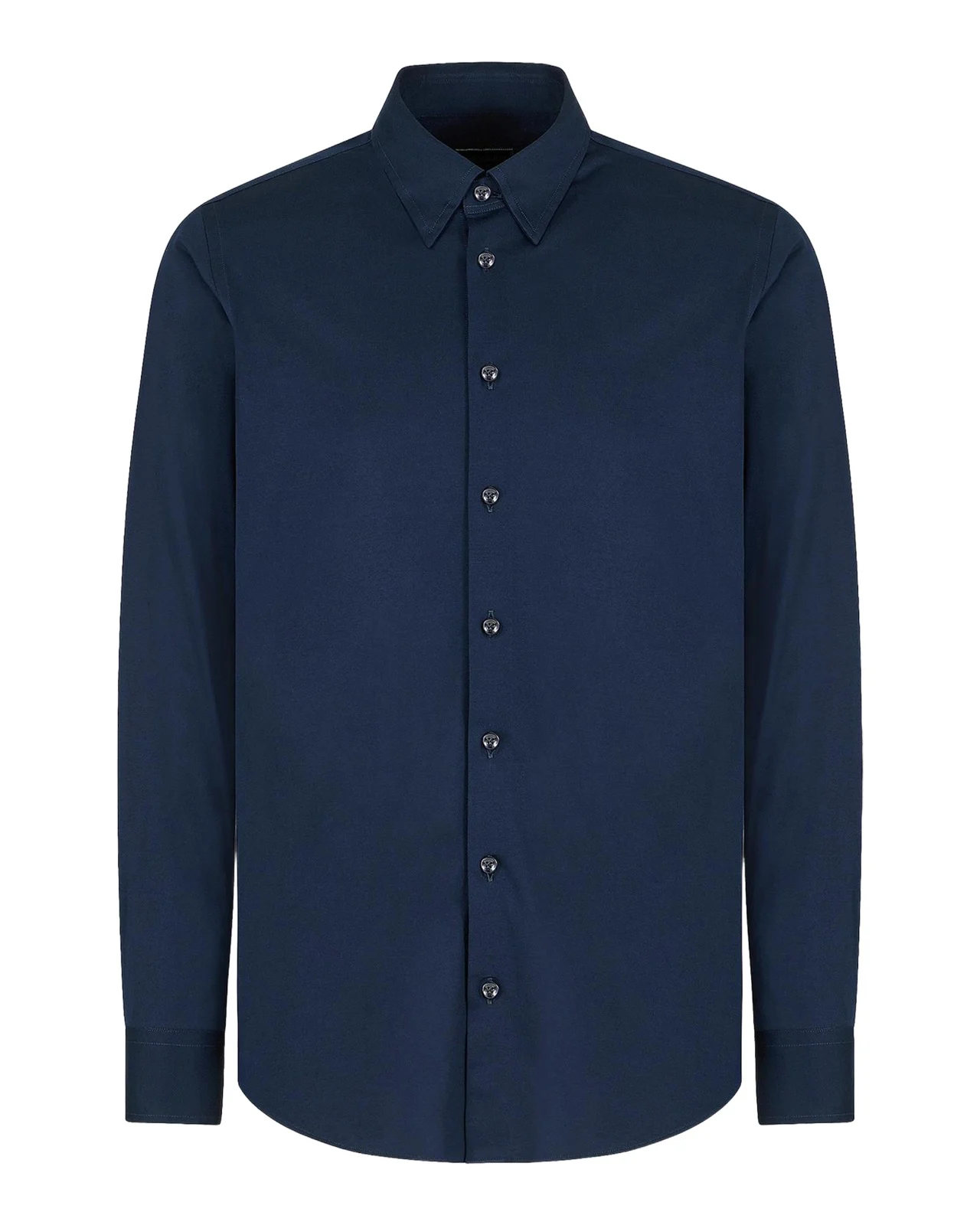 Giorgio Armani Men's Cotton Jersey Sport Shirt