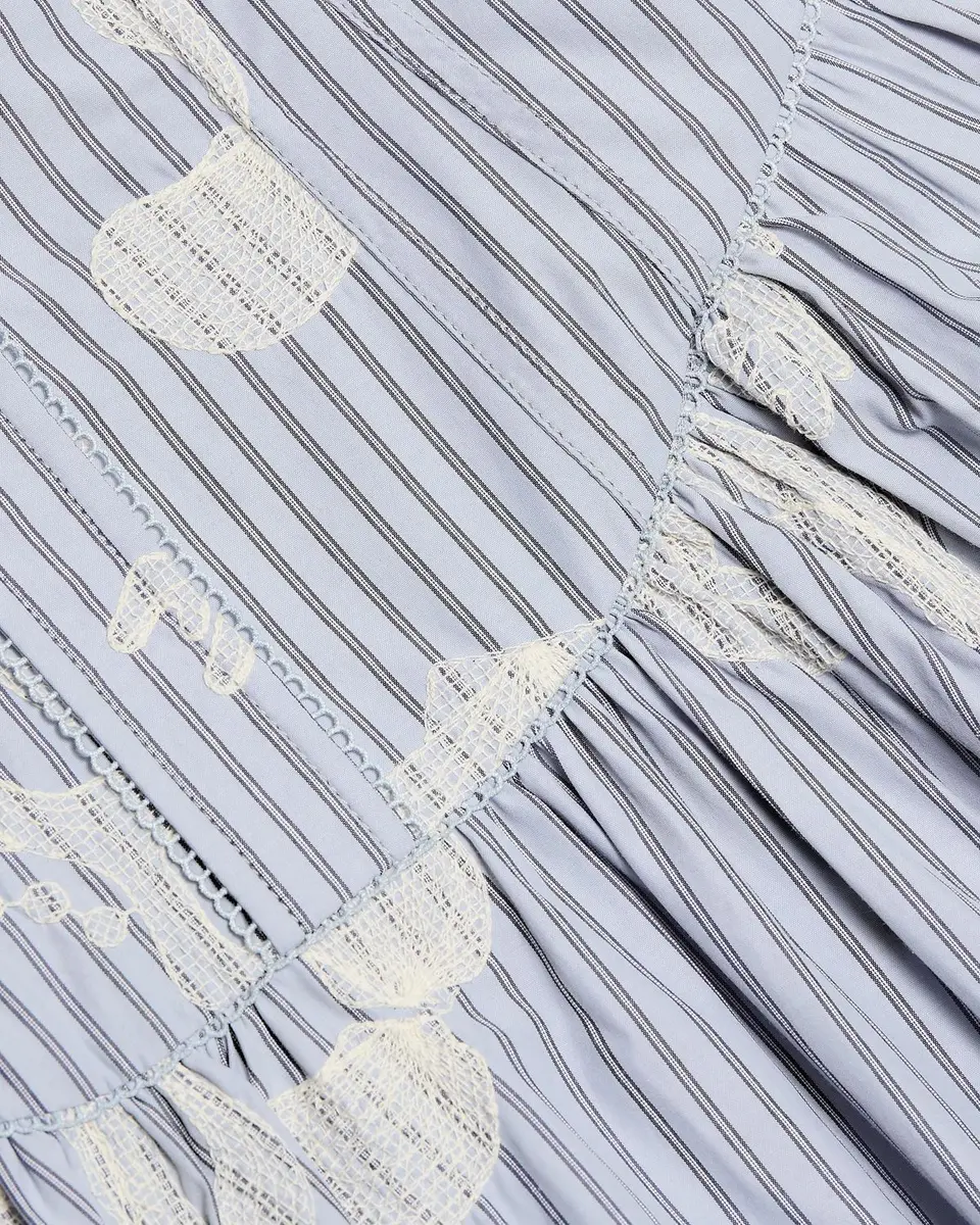 Amur Bronte Embroidered Cotton-Blend Maxi Dress | Thumbnail 7