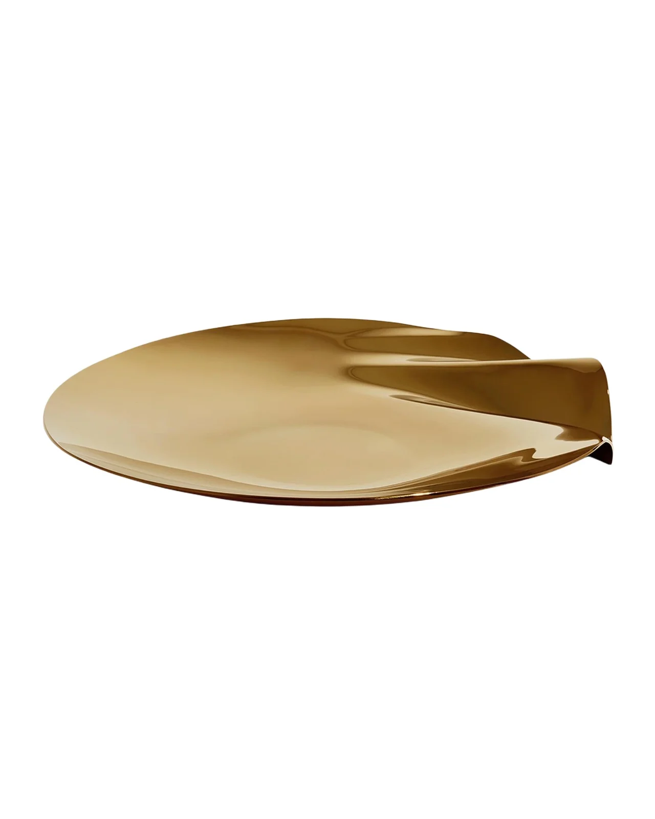 Zaha Hadid Design Serenity Stainless Steel Platter, Large