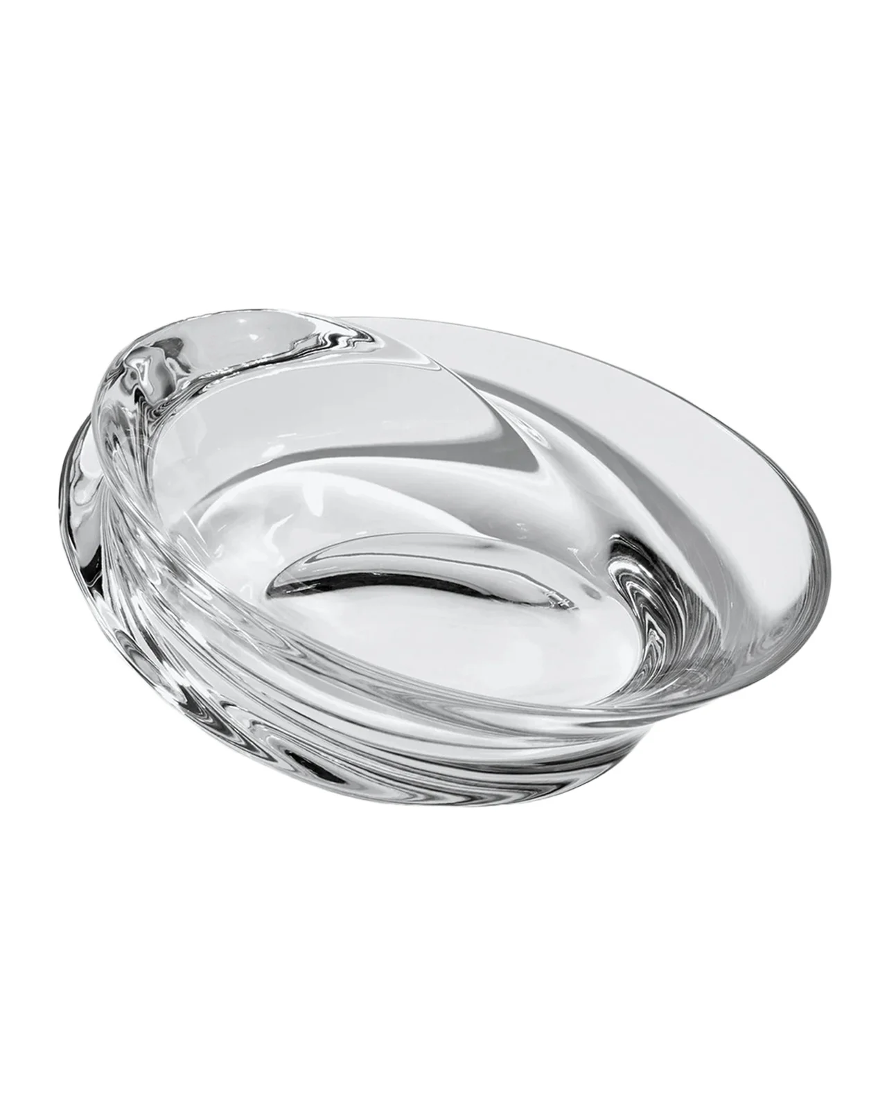 Zaha Hadid Design Swirl Crystal Bowl, Small