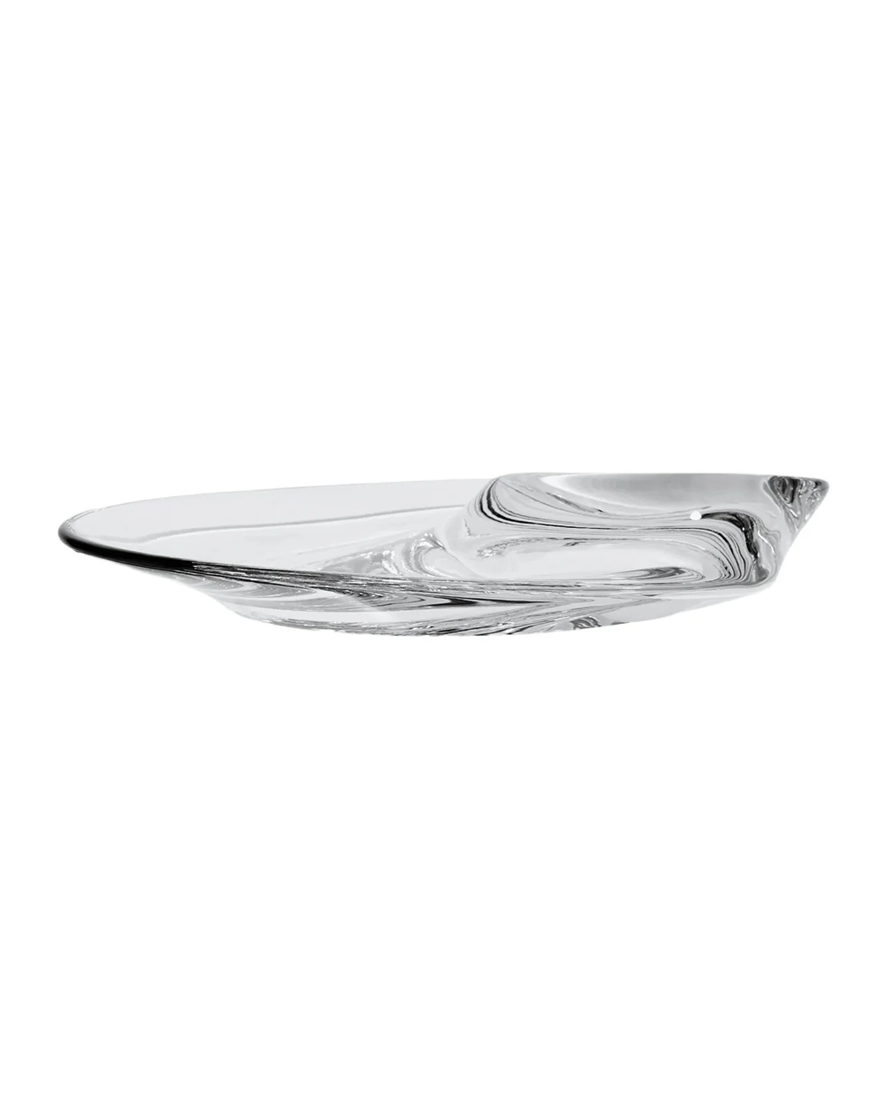 Zaha Hadid Design Swirl Crystal Bowl, Large