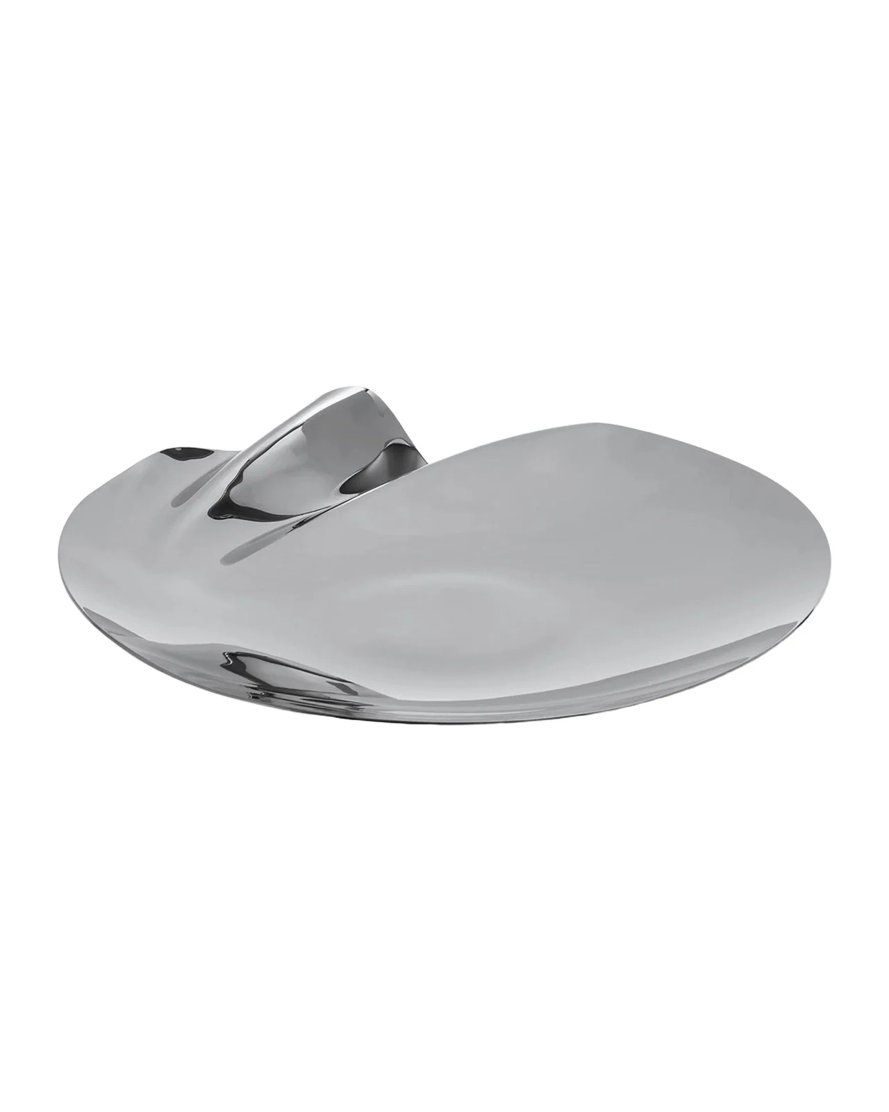 Zaha Hadid Design Serenity Stainless Steel Platter, Large