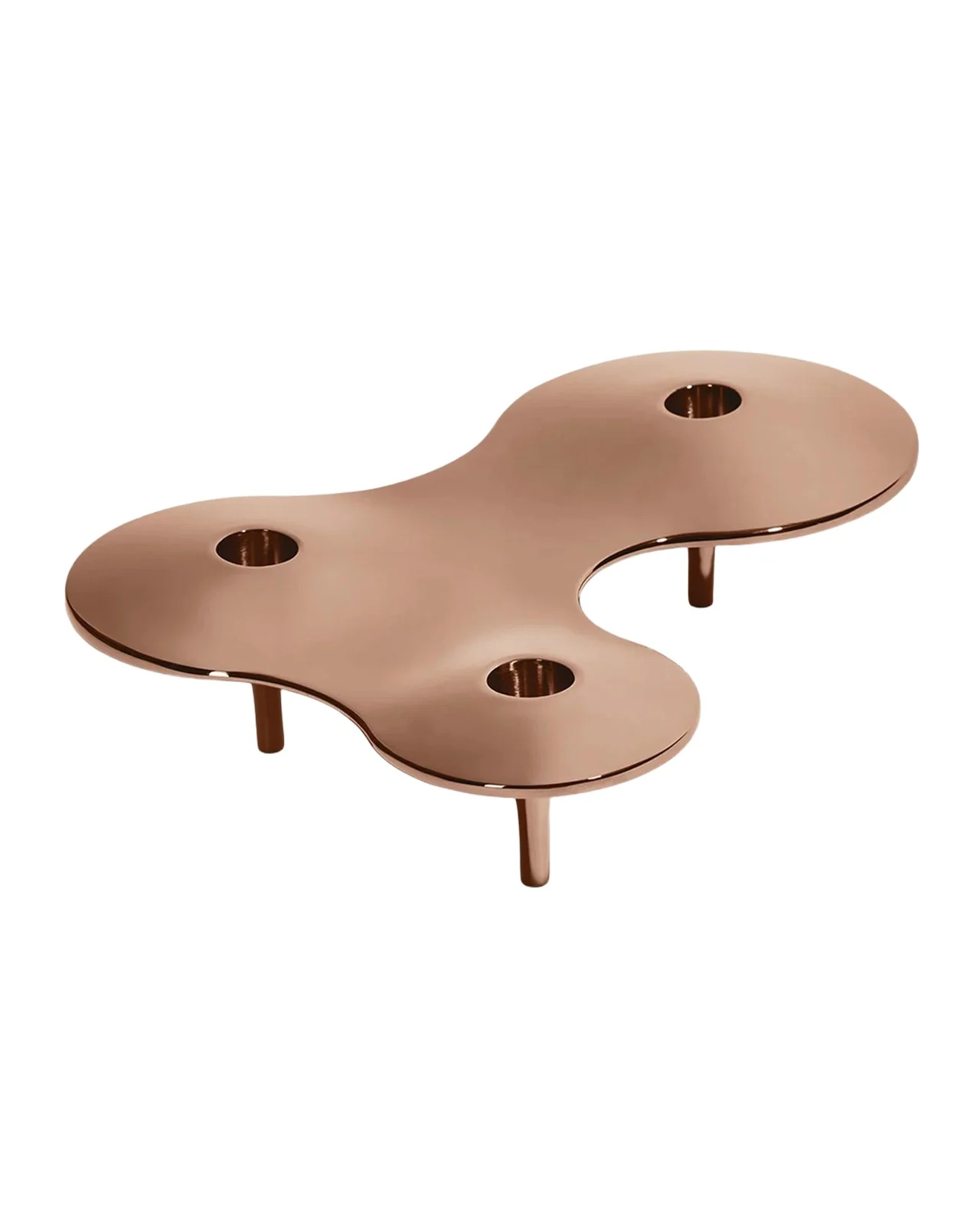Zaha Hadid Design Cell Stainless Steel Triple Candle Holder