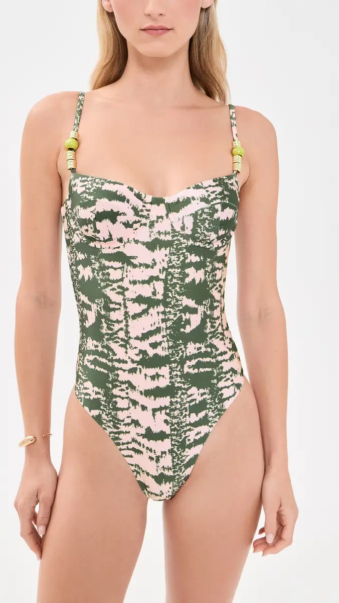 PatBo Botanic Stripe One Piece | Thumbnail 2 PatBo Botanic Stripe One Piece | Thumbnail 2