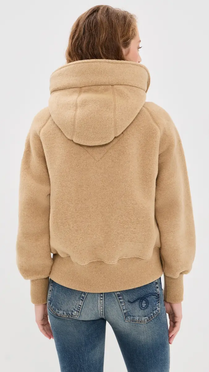 Canada Goose Chilliwack White Disc Fleece Bomber | Thumbnail 3 Canada Goose Chilliwack White Disc Fleece Bomber | Thumbnail 3