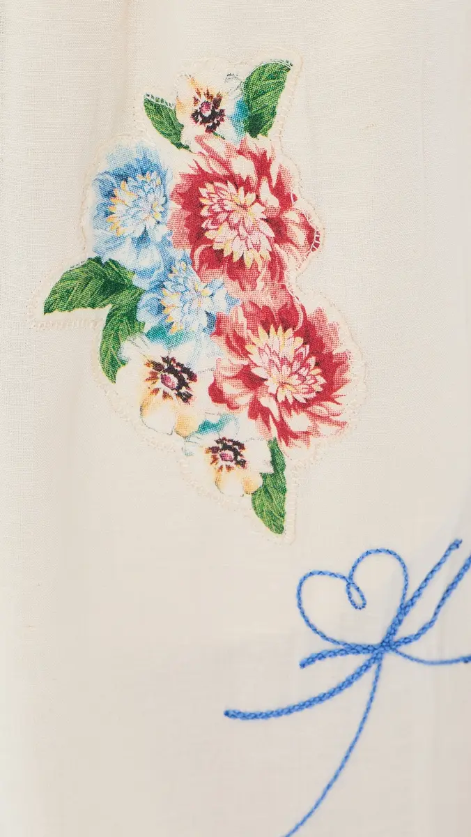Agua Bendita Toscana Basket Embroidered Pants | Thumbnail 6