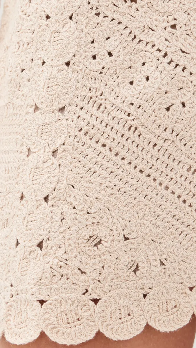 Z Supply Cressa Crochet Mini Skirt | Thumbnail 6
