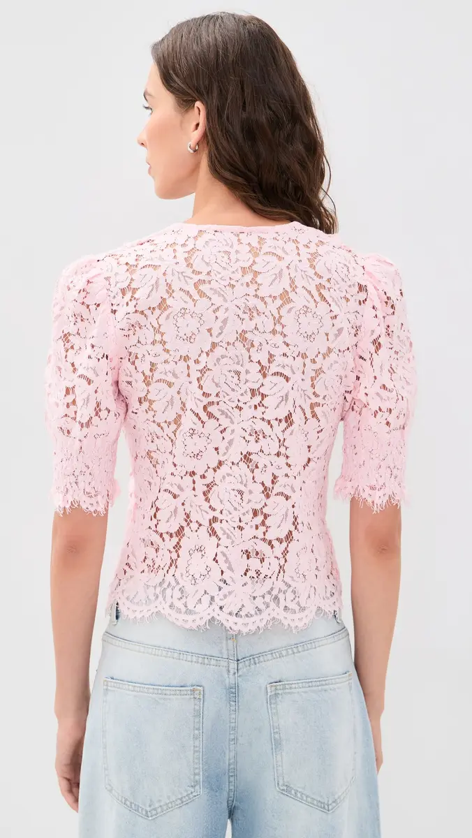 Generation Love Lulu Lace Cascade Blouse | Thumbnail 3 Generation Love Lulu Lace Cascade Blouse | Thumbnail 3