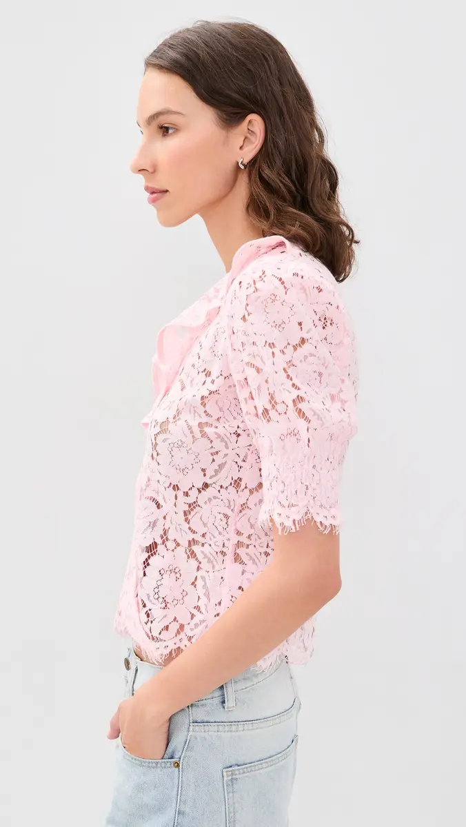 Generation Love Lulu Lace Cascade Blouse | Thumbnail 4 Generation Love Lulu Lace Cascade Blouse | Thumbnail 4