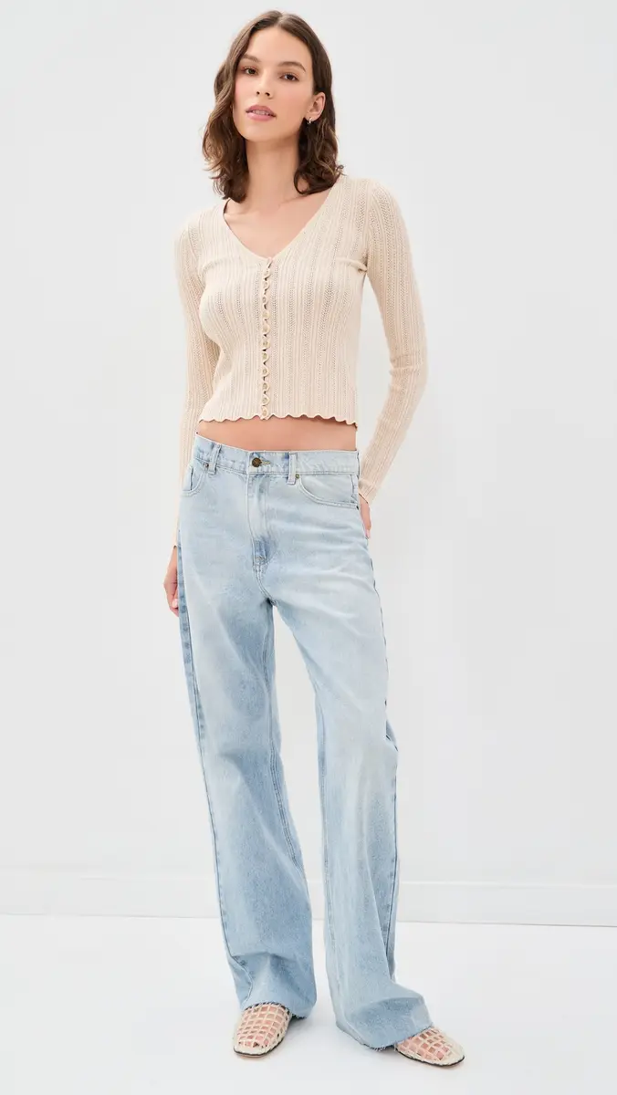 Z Supply Landa Pointelle Sweater Top | Thumbnail 5