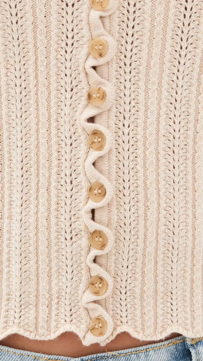 Z Supply Landa Pointelle Sweater Top | Thumbnail 6