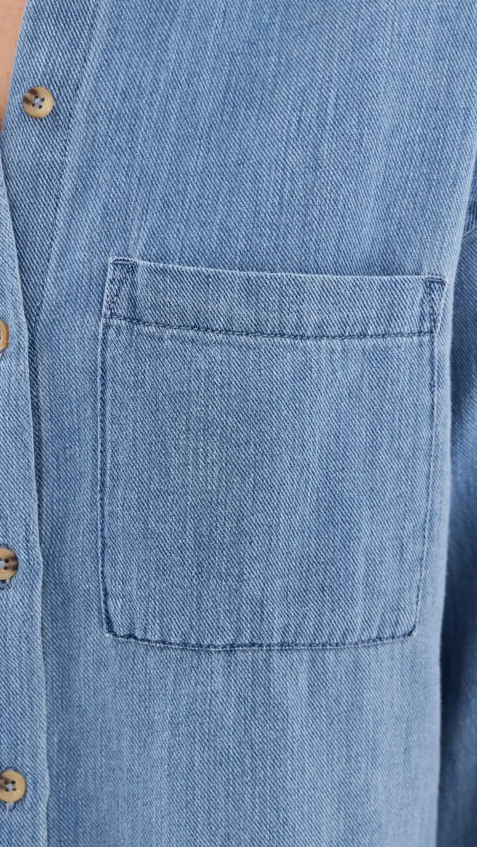 Z Supply Perfect Twill Button Up | Thumbnail 6