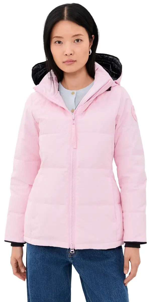 Canada Goose Chelsea Parka Bloom Pink | Image 1 Canada Goose Chelsea Parka Bloom Pink | Image 1
