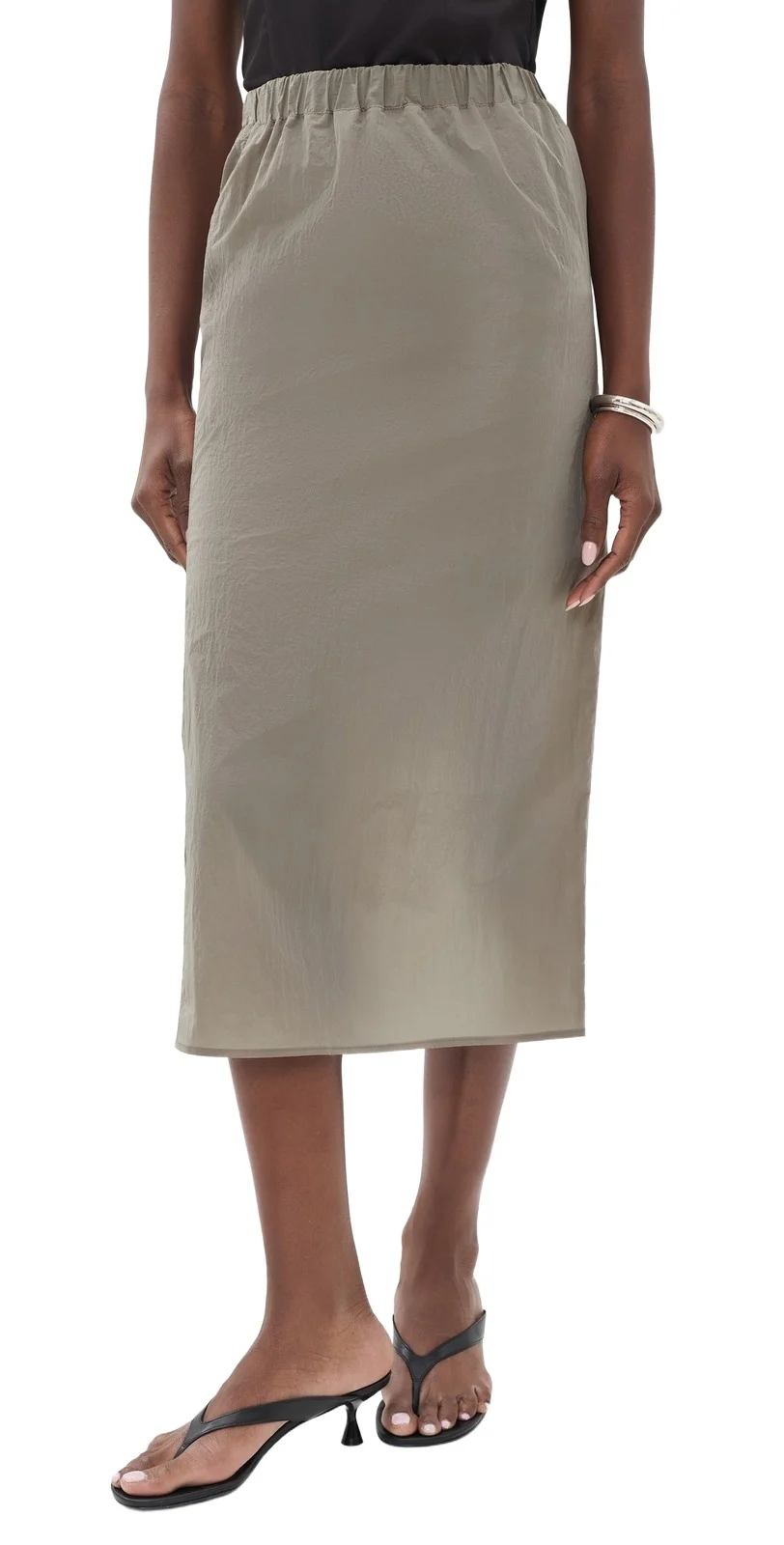 Nylon Long Skirt Nylon Long Skirt